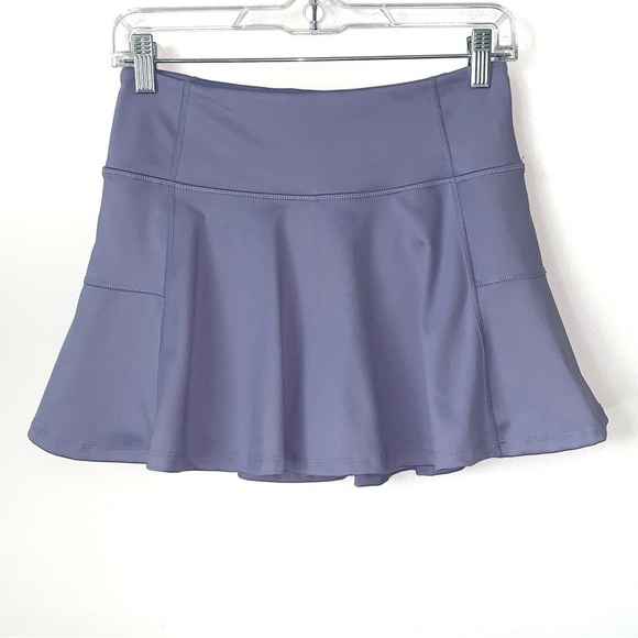 Aéropostale Sport Skort Womens Small Lilac Wide Waistband Ball Pockets Tennis - Picture 1 of 10